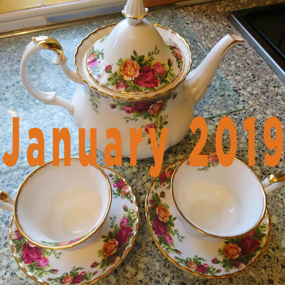 Welcoming 2019 with tea and cake